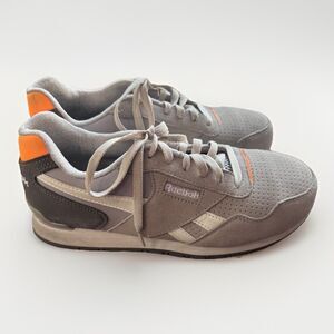 Reebok Harman Classic Comp Safety Toe Work Sneaker Womens Size 10 Gray Suede